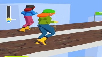 Shoe Race 🏃‍♀️👗🩰 - Gameplay All Levels (Ios,Android)  Level 2