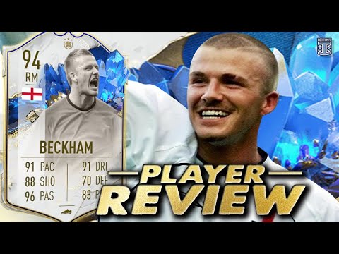 94 TOTY ICON BECKHAM PLAYER REVIEW! DAVID BECKHAM - META - FIFA 23 ULTIMATE TEAM