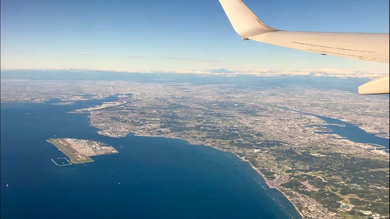 2025年10月 セントレアからの離陸 (JAL B737 成田行き)
