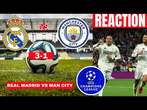 Real Madrid vs Man City Live Stream Champions League UCL Football Match Score Highlights 2025 Vivo