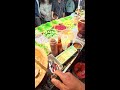 Live broadcast of street food specialties and fruit delicacies
