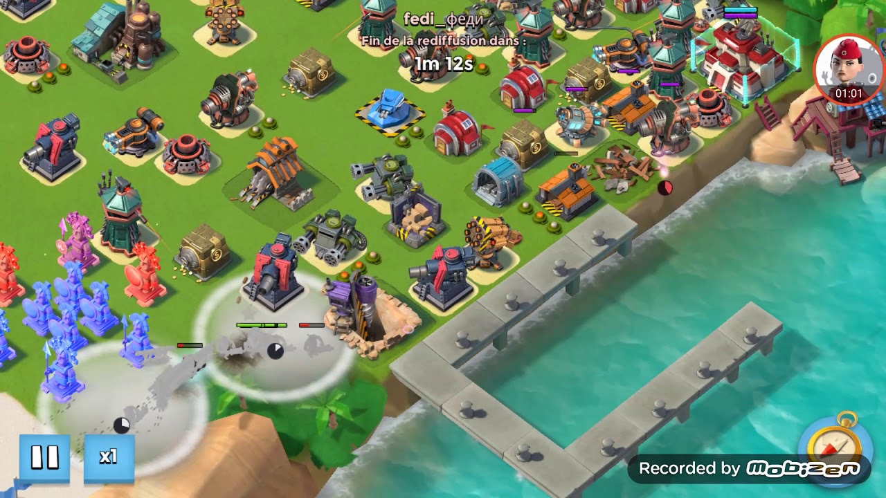 Boom Beach -Top #13 Ryan.. destroyed by Heavy zooka & Bullit