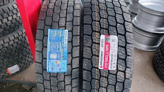 Сравнение грузовых зимних шин 315/70R22.5 Copartner CP159 и Roadlux/LongMarch LM701