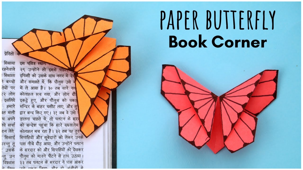 Easy Paper Butterfly (with Pictures) - Red Ted Art - Easy Kids Crafts