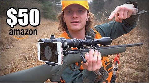 TESTING $50 Amazon SCOPE CAMERA MOUNT | Kill Shots