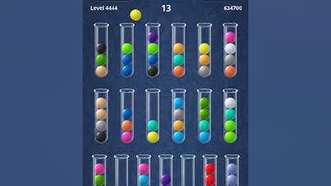Ball Sort : Puzzle game Level 4441 - 4450 Walkthrough | PuzzleChallenge ✔️