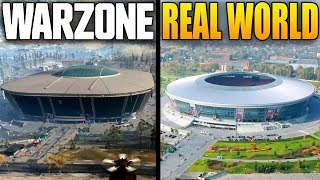 Warzone Locations VS Real Life Locations (Call of Duty Warzone Map)