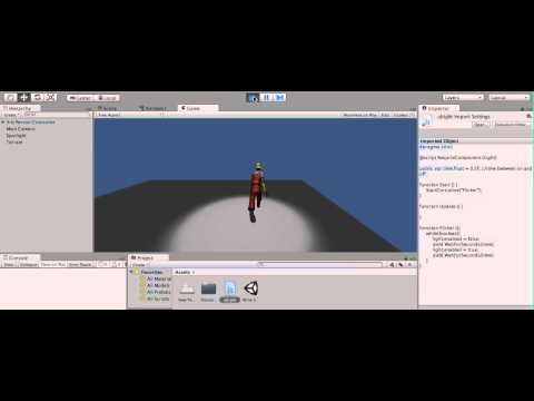 Unity Strobe Lights
