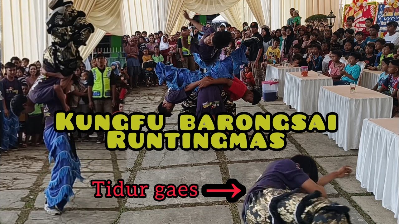 ATRAKSI KUNGFU BARONGSAI RUNTINGMAS 📍LIVE BULAKPAREN