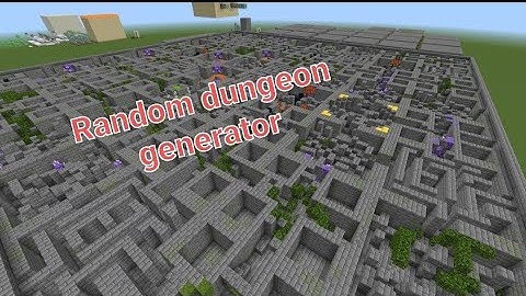 MINECRAFT DUNGEON GENERATOR | showcase |