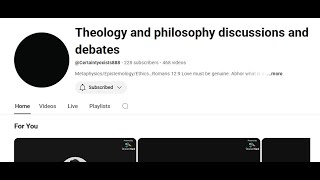 𝐀 𝐫𝐞𝐬𝐩𝐨𝐧𝐬𝐞\/𝐫𝐞𝐛𝐮𝐭𝐭𝐚𝐥 𝐭𝐨 𝐚 𝐜𝐫𝐢𝐭𝐢𝐪𝐮𝐞 𝐛𝐲 @Certaintyexists888  about my previous video. See notes below.