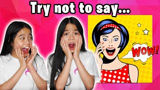 Try Not To Say Wow Challenge Impossible Tran Twins