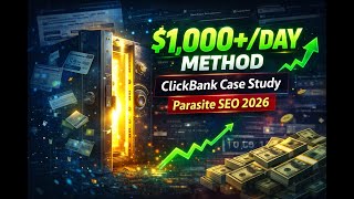 ClickBank Case Study – $1,000+/Day Method Parasite SEO 2026