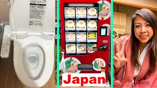 Unique Things That exist in JAPAN that I experience for the first time!