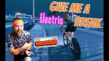 Stage 2 | Zwift Unlocked | Electric Break | Pain Cavern....Rooftop KOM.......personal records