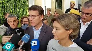 Tejerina y Feijóo defiende la política forestal de los Gobiernos central y gallego
