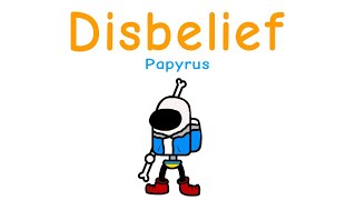 Disbelief Papyrus in Among Us (Among Us but it's Undertale)