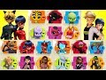 Miraculous Ladybug Villains and Kwami Trapped Doors Surprises - Compilation