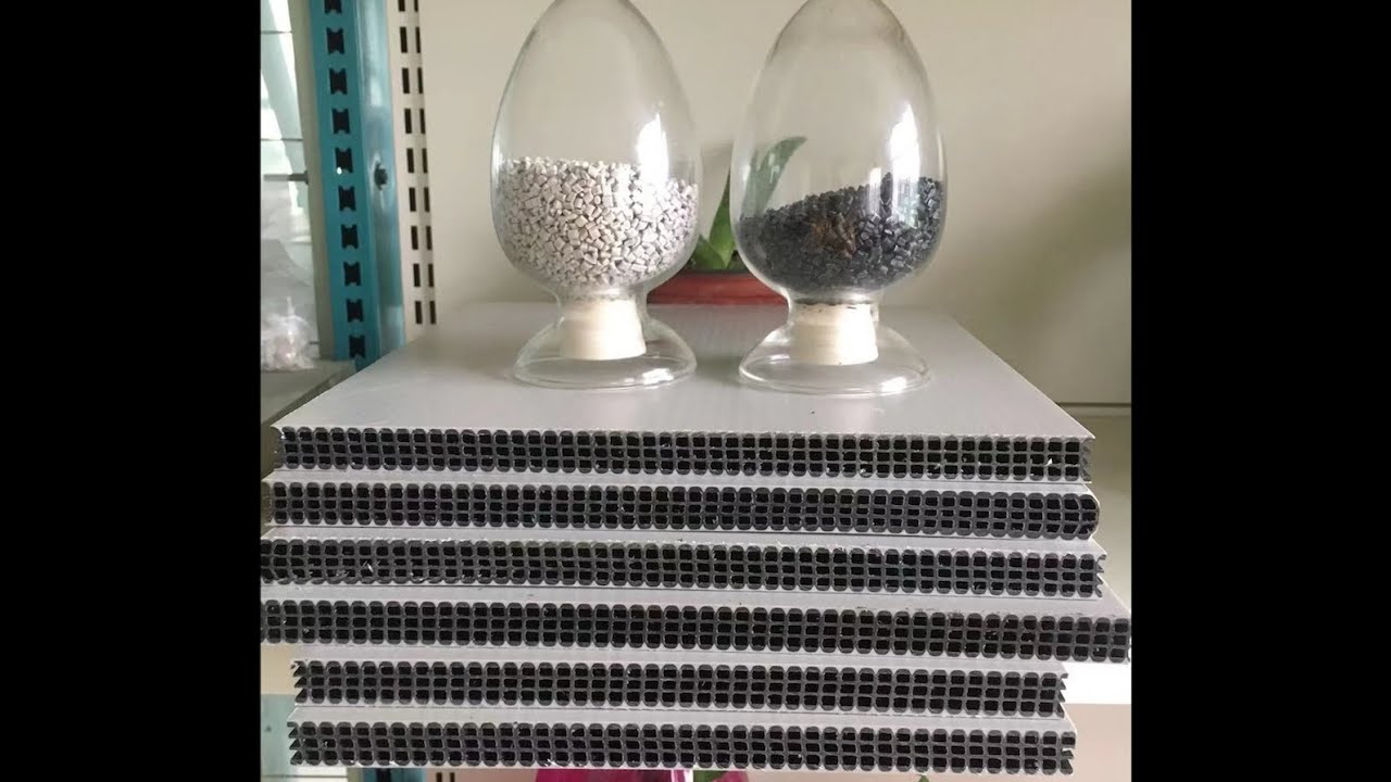 Automatic PP Hollow Sheet Line| PVC Hollow Board Extruder line | Construction Formwork Board Line