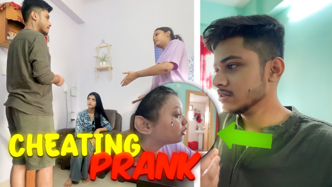 Cheating Prank On Girlfriend | She Cried 😭