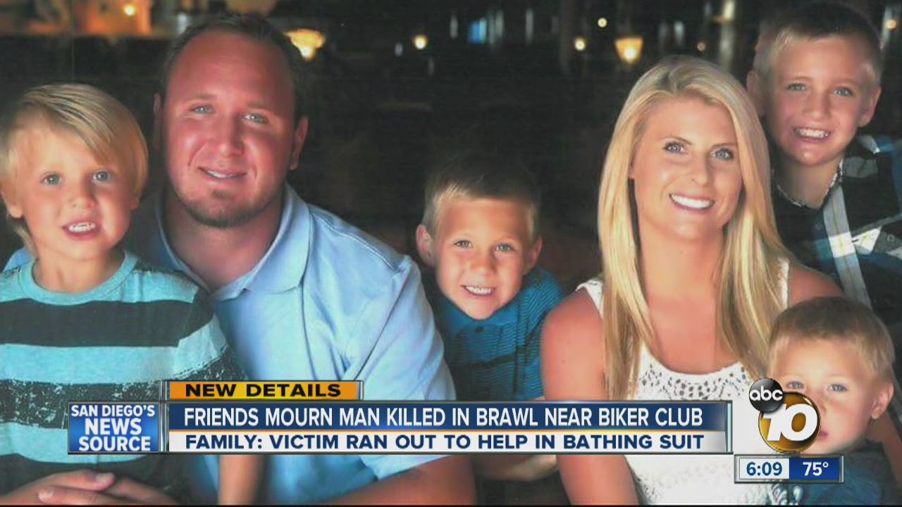 Friends mourn man killed in brawl near biker club