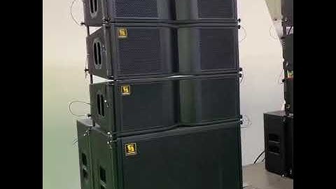 Sanway LA208+LA18S active line array speaker
