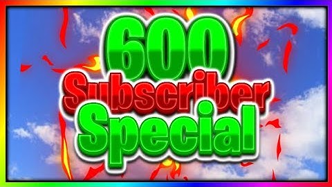 600 SUBSCRIBER INTRO !! Daily Uploads ?