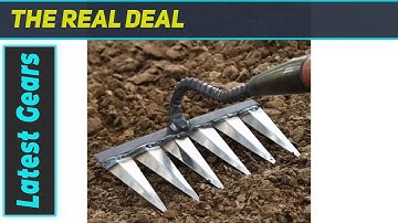 Iron Rake for Gardening and Weeding – The Best Heavy Duty Tool for Lawn Care