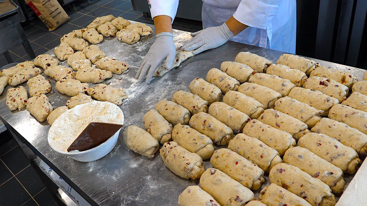 41년 제빵장인의 건강한 순쌀 자연효모빵 (Healthy vegan bread made from rice and nuts - Korean food)