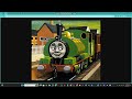 A Troubled Engine Being Percy Percy From Hero Of The Rails DOTD Thomas And David 