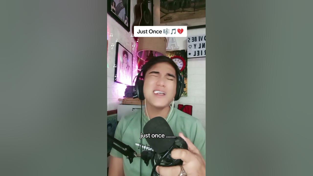 Just once  would it be enough, but the second time around,  kaluoy na ba ga 🤭😁#coversong #highlights