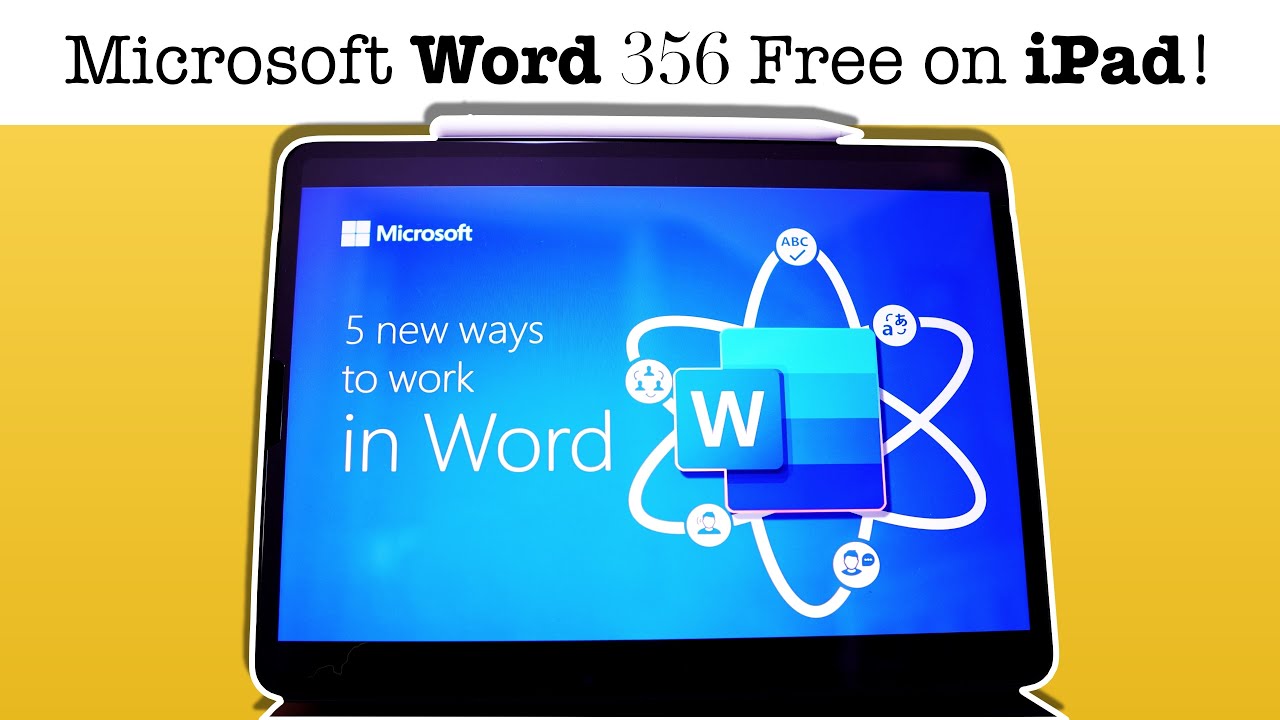 Microsoft Office 365 on iPad for Free - YouTube