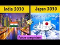 India in 2030 vs japan in 2030 full future comparison by youthphadi india vs japan comparison