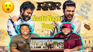 Naatu Naatu Full Video Song (Telugu)| RRR Songs | NTR,Ram Charan|Brothers Reaction!!!!