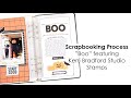 Traveler's Notebook Process | "Boo" feat. Kerri Bradford Studio