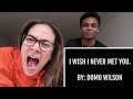 I Wish I Never Met You- By Domo Wilson (LYRIC VIDEO)-|Rae & Brie|