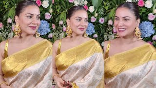 Shraddha Arya At Ekta Kapoor Diwali Party 2022