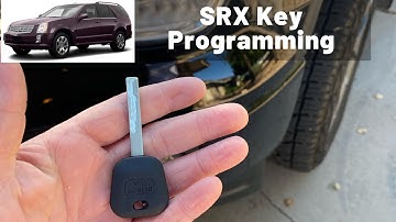 How To Program A Cadillac SRX 2004 - 2009 DIY Transponder Chip Ignition - All Keys Lost