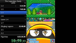 The Legendary Starfy 100% Speedrun In 63917.06