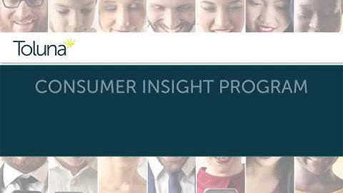 Toluna Consumer Insight Program Installation - CHROME