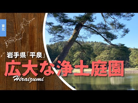 独身おじさん、平泉へ。「桜並木」と「中尊寺」と「浄土庭園」と。