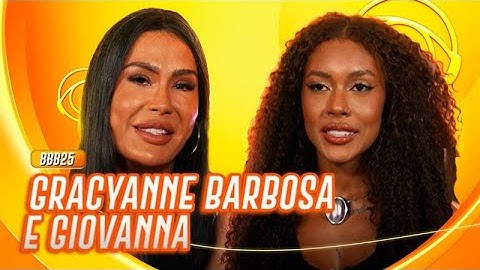 GRACYANNE BARBOSA E GIOVANNA ESTÃO NO BBB 25! CONHEÇA A DUPLA! | BBB 25