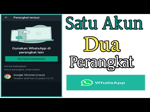 cara membuka satu akun WhatsApp di dua hp yang berbeda // satu akun WhatsApp dua perangkat