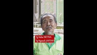 Yang Nelur Betina, Yang Ngasuh Jantan