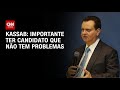 É importante ter candidato que não tem problemas, diz Kassab em evento | CNN 360°