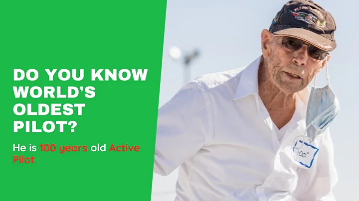 Harry Moyer| World's Oldest Pilot| Active Pilot| O...