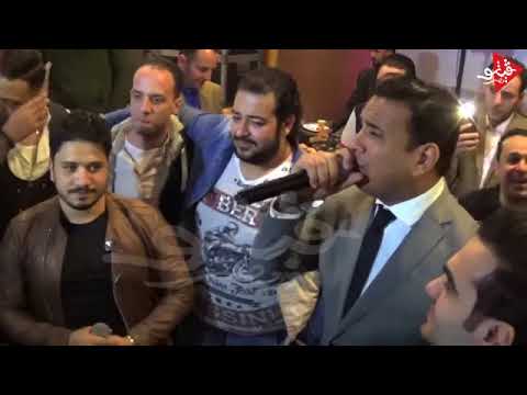 63 دويتو الموسم محمود الليثى ومصطفى حجاج يشعلون عيد ميلاد اولاد عمرو عواد مع ابوالسعود 