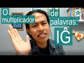 O Multiplicador de Palavras IĜ | Esperanto do ZERO!