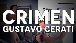 Crimen Cerati Tutorial Cover - Guitarra [Mauro Martinez] chords