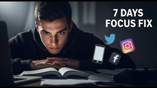I Fixed My Focus in 7 Days – No Motivation Needed
